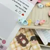 Pinza para el pelo de clip de dibujos animados divertida y linda, pinza para el pelo de corazón de niña, estudiantes, novias, clip de Liu para el pelo, accesorios para el pelo