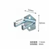 Estante de Exhibición para Almacenamiento en Pared Accesorios Ganchos para Herramientas Eléctricas Taller de Reparación Automotriz Pinzas Llaves Perchas Tablero Perforado Agujero Cuadrado