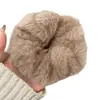 Goma para el pelo de pelo sintético de visón para otoño e invierno para mujer, Nueva y moderna liga para el pelo 2026 con un tacto de alta gama, Accesorio peludo para el pelo