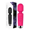 Explotaciones transfronterizas vibrador av knight pequeño 20 frecuencias 8 velocidades silencioso choque fuerte masturbación femenina coqueteo suministros para adultos