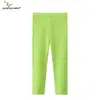 Leggings para Niñas para Primavera y Otoño, Leggings de Color Sólido Anti-Mosquitos, Pantalones para Niñas a Juego con Vestidos de Princesa para Primavera y Otoño