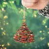 Pendente para Carro Árvore de Natal Nova Transfronteiriça Animal Acrílico Plano Presente de Feriado Decoração de Atmosfera Pingente Pingente