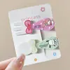 Serie de pato clip de Kitty de Sanrio un par de accesorios de acrílico de dibujos animados material hecho a mano para bricolaje tocado zapatos combinación de flores