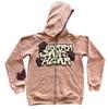 Chaqueta estilo suéter informal de color liso con capucha y cremallera estilo gótico vintage con estampado de espuma para hombre y mujer, moda transfronteriza europea y americana para otoño e invierno