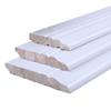 Zócalo de madera maciza de fábrica, línea de piso para el hogar, línea de pie impermeable plana de madera, 8 cm, 10 cm, 12 cm, precio de materiales de construcción
