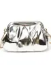 2026 Nuevo Diseño de Nicho de Comercio Exterior Bolso Dorado Nube para Mujer, Bolso Cruzado de Cadena Plegado, Bolso de Hombro Único para Mujer