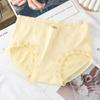 Socialite 3.0 Bragas Hidratantes Cintura Media para Mujer Transpirables Cómodas Fondo de Seda Bolsa en la Entrepierna Cadera Calzoncillos para Chica Venta al por Mayor