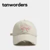 Gorra de Béisbol Bordada con Lazo Roto Estilo Callejero Coreano para Mujer, Sombrero de Sol Dulce y Versátil que Hace que la Cara Parezca Más Pequeña, Adecuado para Primavera y Verano