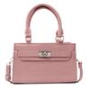 Bolsa de Ombro Feminina Nova Estilo Coreano, Bolsa de Axila com Design Personalizado, Bolsa Pequena Quadrada Niche Feminina de Alto Nível em PU para Moda
