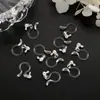 Acessórios para Brincos DIY Clipe de Orelha U-Shaped de Resina Japonês e Coreano Invisível Conversor para Brincos de Argola de Metal Brincos Sem Furo