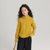 Pudding Haru Ropa Infantil Tops 2025 Otoño e Invierno Nuevo Cuello Alto Cremallera Chaqueta Ropa Exterior Ropa Interior Chaqueta Versátil Estilo Invierno