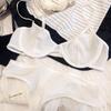 Roupa Íntima Sexy Transfronteiriça Francesa Decote V Profundo Ultrafina Confortável Respirável Sutiã Tamanho Grande Seios Grandes Pequeno Antiflacidez