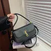 Bolsa quadrada pequena para o dia a dia Yang Shulin para mulheres, novo design 2026, estilo nicho, luxo leve, bolsa de ombro, bolsa de ombro feminina, bolsa transversal