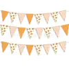 Nuevo Tema Cuadros Naranjas de Amazon Banderines de Dibujos Animados para Niños Suministros de Decoración para Fiesta de Cumpleaños