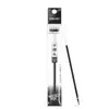 Recarga de Bolígrafo Gel Deli Recarga de Bolígrafo de Presión Bullet Bolígrafo Estudiante Universal Tapa de Tirar Negro Rojo Azul Recarga de Bolígrafo de Firma