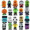 Novedad Divertido de cuerda cadena saltarina diente fantasma calabaza calavera Halloween reloj mecánico juguete pequeño regalo de Papá Noel