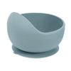 Tigela de comida de silicone para bebês, tigela grande de silicone para alimentação infantil, resistente a quedas e sucção, silicone de grau alimentício para crianças