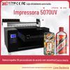 Impressora 31 graus 5070uv caixa de chá acrílico capa de celular metal madeira papel de parede de fundo equipamento de impressão