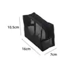 Bolsa de Maquillaje de Malla Transparente Tridimensional de Gran Capacidad, Bolsa Portátil para Guardar Artículos de Tocador de Viaje, Bolsa de Maquillaje, Bolsa Sencilla para Lápices de Cejas