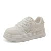 Zapatos Blancos Beier Mariposa Alto Valor de Color Nuevos de Verano Transpirables Finos 2024 Zapatos Casuales Explosiones Zapatos de Suela Gruesa