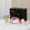 Estilo Ins Transfronterizo Tazón de Matcha Set de Té Matcha Set de 100 Piezas Caja de Regalo Souvenir Tazón de Matcha Cerámico con Pico
