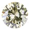 7A Redondo Ocho Corazones y Ocho Flechas Piedra Suelta Color Blanco Zircón Multicolor Cz Artificial Fondo Puntiagudo Diamante Sintético Venta Directa de Fábrica