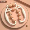 Masajeador de Piernas Rodillo de 29 Ruedas Masaje Relajante para Músculos de Pantorrilla Anillo para Piernas Delgadas Clip para Piernas Belleza de Piernas Clip para Piernas