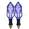 Montagem de pisca-alerta universal super brilhante para motocicleta 12V LED pisca-alerta modificado para motocicleta pisca-alerta de fluxo luminoso