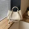 Bolso tote de alta gama transfronterizo para mujer, nueva moda 2026 estilo japonés y coreano, bolso de hombro cruzado con diseño único