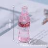 Botella de Coca-Cola de imitación con agujeros, pendientes hechos a mano, llavero, crema adhesiva, funda para teléfono móvil, accesorios.