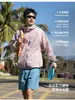 Ropa de Protección Solar con Capucha de Verano Trendy Izexx para Hombre, Ropa de Protección Solar Transpirable y Ligera para Pesca UPF50 Ropa para la Piel de Pareja