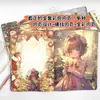 Cuaderno de Páginas a Color B5 Navidad Sakura Brillante Dibujos Animados Anime Cuaderno de Cuero Tapa Dura de Alto Valor Diario de Cuero