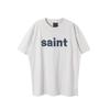 Camiseta Unisex de Algodón con Estampado de Corazón Conjunto San Miguel Estilo Retro Americano Tendencia Marca para Parejas Holgada Cuello Redondo Manga Corta