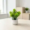 Simulação Pequenos Lingotes Pote 5 Malhas Grama Peônia Bonsai Decoração de Casamento Hemisfério Pequeno Bonsai Sala de Estar Plástico Vaso de Planta Verde