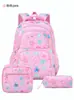 Mochila Escolar Nueva Amazon 2026 para Niñas de 3º a 6º Grado, Correas Acolchadas para Reducir la Carga, Mochila de Gran Capacidad al por Mayor