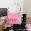 Bolso Punk de Cuero con Tachuelas de Gran Capacidad Estilo Retro 2026 Primavera/Verano Nuevo Bolso Versátil de Hombro Cruzado para Viajes