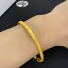 Pulsera de Dragón Legado Antiguo Barron Patrón de Dragón Tótem Retro Aro Dorado Hielo Mate Retro