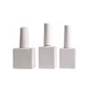 Cabello liso de fábrica esmalte de uñas blanco oscuro botella de plástico gran capacidad 10ml15ml22ml nuevo venta caliente