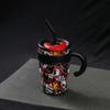 Taza de oficina de acero inoxidable con dibujos animados de Snoopy, artículos oficiales genuinos, taza para niños y niñas, taza para parejas, taza aislante para el hogar