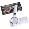 6H-4 nuevo dispositivo de mano con luz LED púrpura detector de billetes espejo de 65 mm lupa acrílica HD de 6.5 aumentos