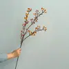 Fruta Serpiente Artificial, Bayas Artificiales Estilo Zen Chino, Enredadera Serpiente, Arreglo Floral de Año Nuevo, Accesorios de Frutas para Decoración del Hogar