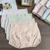 822# ropa interior de mujer de nailon sin costuras de cintura media para realzar las caderas, suave, cómoda, transpirable y elástica, ropa interior de triángulo al por mayor
