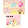 Bolsa de almacenamiento para auriculares de silicona con personaje Stitch para cruzar fronteras, llavero colgante, monedero infantil, llavero, personalización