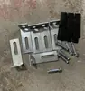 Canal en forma de U preinstalado para pasamanos de escaleras, canal de fibra de vidrio, canal galvanizado, riel sin marco, canal de suelo, ranura, barandilla de balcón