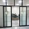 Mampara de Oficina de Vidrio Aleación de Aluminio Mampara de Pared de Vidrio Mampara de Vidrio Templado Mampara Alta Mampara de Vidrio