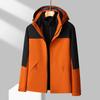 Nueva Chaqueta Tres en Uno, Doble Capa para Calidez, Unisex, Logo Personalizable, Ropa de Trabajo para Senderismo al Aire Libre, Engrosada