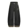 En Stock Nuevos 2025 Elegantes Pantalones Vaqueros Rectos para Mujer Cintura Media Pantalones Casuales Suministro Directo 10