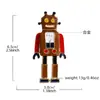 Broche Creativo de Robot Retro Accesorios de Ropa Nostálgica de la Infancia para Hombres Broche Corsage Broche Transfronterizo Ecológico