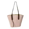 Bolsa de Palha Tote Modelo Novo Atualizado Bolsa de Ombro Feminina de Verão com Chapéu Praia Casual Versátil Grande Capacidade Embalagem em Estoque