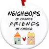 Regalos de Navidad 2025 para Amigos y Vecinos, Decoraciones de Árbol de Navidad para Mujeres, Decoraciones de Madera